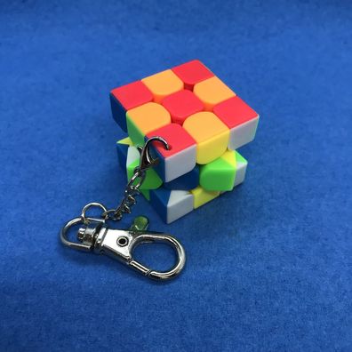MF MINI keychain 3.0cm 3x3 - Zauberwürfel Speedcube Magischer Magic Cube