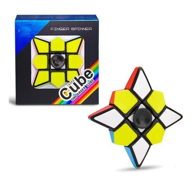 Fanxin Fidget Spinner Cube 1x3x3 - Zauberwürfel Speedcube Magischer Magic Cube