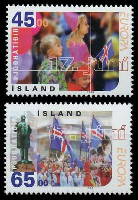ISLAND 1998 Nr 890-891 postfrisch X0B4A82