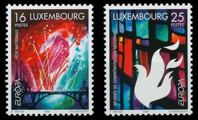 Luxemburg 1998 Nr 1451-1452 postfrisch X0B4AAA