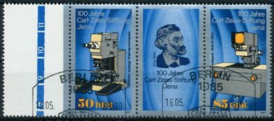 DDR Zusammendruck Nr WZd802L gestempelt 4ER STR X0BB3B2