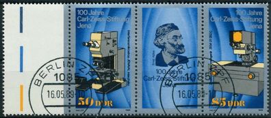 DDR Zusammendruck Nr WZd802L gestempelt 4ER STR X0BB3BA