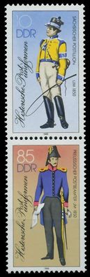 DDR Zusammendruck Nr SZd306 postfrisch SENKR PAAR SB53C6A
