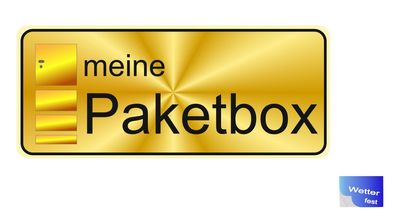 Paketbox Aufkleber Pakete Box Kennzeichnung Paket Box Aufkleber (R34/2)