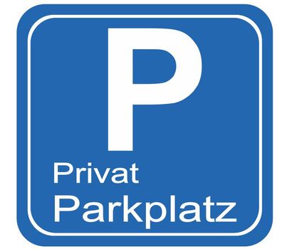 Parkplatz Aufkleber Parken Aufkleber Privat Parkplatz Abziehbild (R33/2)