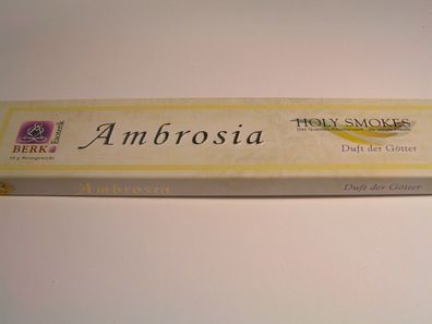 Ambrosia, Duft der Götter, Räucherstäbchen, Holy Smokes, 10 g