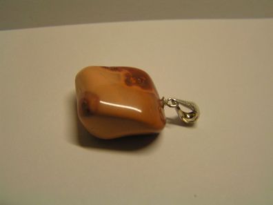 Feueropal, Mexiko, Silberanhänger, Leidenschaft, Kreativität, SP - 045, 3.4 g