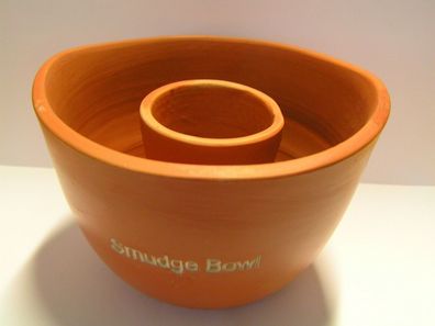 Smudge Bowl, terracotta aus Ton, Ø ca. 13 cm, KH-588-T