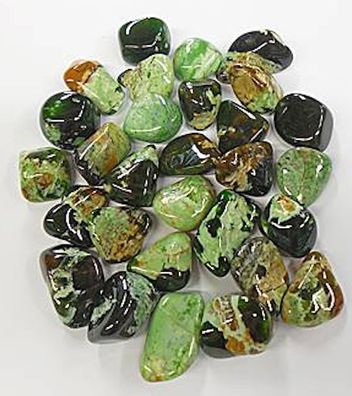 Opal-Chalcedon, Trommelstein, Australien, verschiedene Exemplare, SP-577
