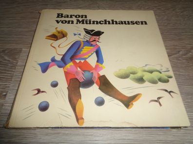 Baron von Münchhausen---Pop-Up-Buch--Artia Prag 1978