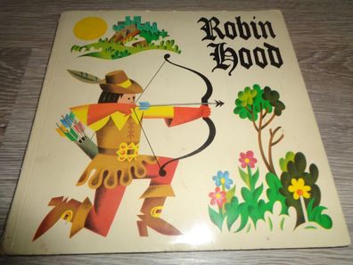 Robin Hood---Pop-Up-Buch--Artia Prag 1978