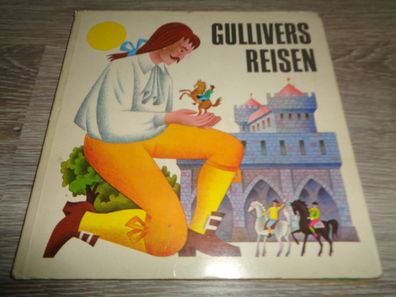 Gullivers Reisen---Pop-Up-Buch--Artia Prag 1979