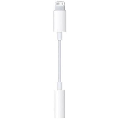 Apple MMX62ZM Kopfhörer Headset Adapter Klinke 3,5mm Lightning iPod iPad iPhone