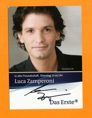 Luca Zamperoni (In aller Freundschaft) - persönlich signiert (1)