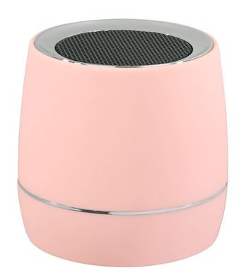 Hama Mobiler Mini Lautsprecher mit Akku Rosa 3,5mm Klinke Reise Box tragbar