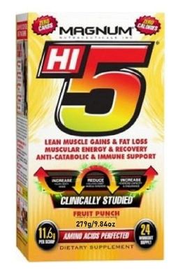 magnum nutraceuticals Hi-5 --- 24 servings / Fruit Punch /