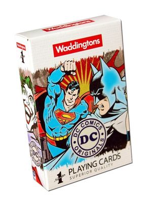 DC Comics Kartenspiel - Waddingtons - Karten Spiel Spielkarten Superhelden