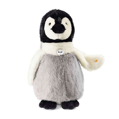 Steiff 075711 Flaps Pinguin 70cm schwarz weiß grau stehend Arktis