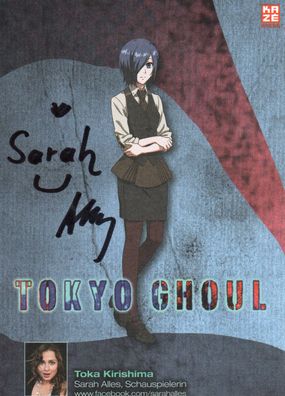Sarah Alles Autogramm Tokyo Ghoul