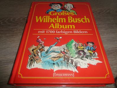 Großes Wilhelm Busch Album mit 1700 farbigen Bildern