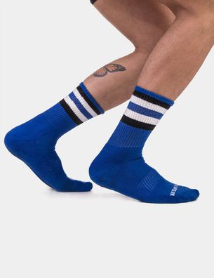 barcode Berlin Half Socks Stripes blau 91720/814 sexy Blitzversand