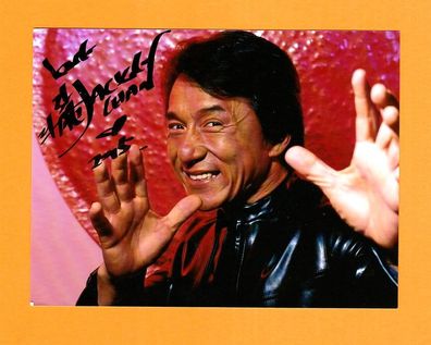 Jackie Chan (Hongkong-chinesischer Schauspieler), - persönlich. signiert