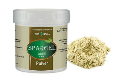 Vitaideal ® Spargel Grün PULVER + Messlöffel von NEZ-Diskounter