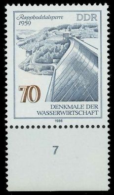 DDR 1986 Nr 2996 postfrisch URA X0CC3F2