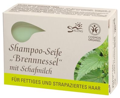 Shampoo-Seife Brennessel mit Schafmilch