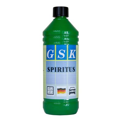 Spritus ( Ethylalkohol ) GSK für den Haushalt - 1 Liter