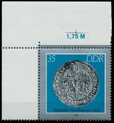 DDR 1986 Nr 3041 postfrisch ECKE-OLI X0D2876