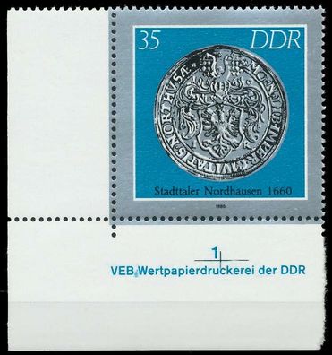 DDR 1986 Nr 3041 postfrisch ECKE-ULI X0D28D2