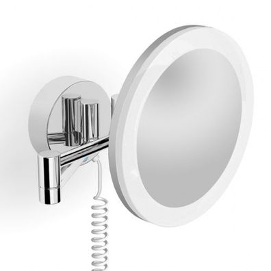Avenarius Kosmetikspiegel Wand; rund, LED, 5-fach, 3-armig, Serie Kosm. 95051020