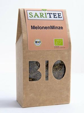 SariTee BIO MelonenMinze | Früchtetee | 60g lose Früchte-Kräutermischung