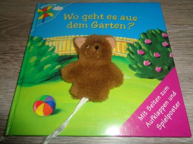 Wo geht es aus dem Garten-mit Seiten zum Aufklappen