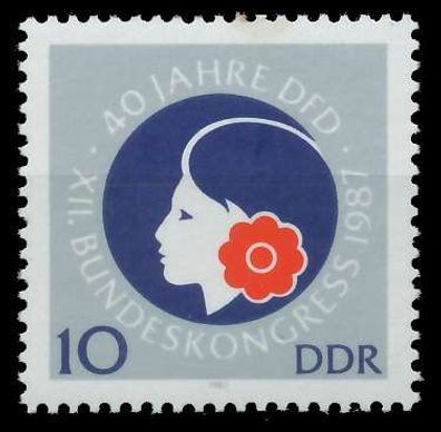 DDR 1987 Nr 3079 postfrisch SB69202