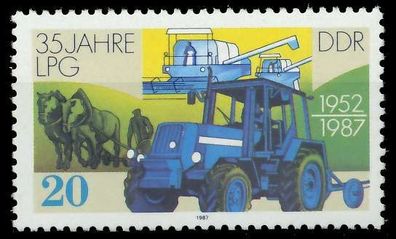 DDR 1987 Nr 3090 postfrisch SB6932E