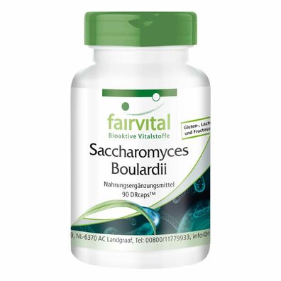 Saccharomyces boulardii 90 Kapseln Probiotika probiotische Hefe - fairvital