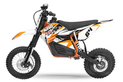 NITRO 500W ECO NRG R2 XL 12/10 48V hydraulik Bremsen Elektro Dirtbike E-Cross