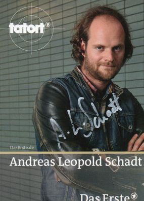 Andreas Leopold Schadt Autogramm
