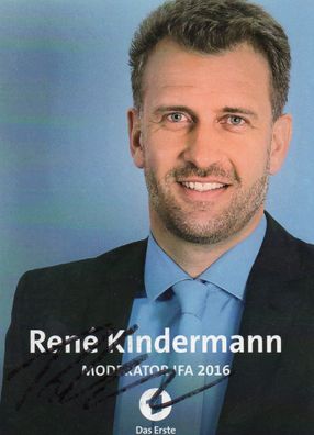2x Rene Kindermann Autogramme