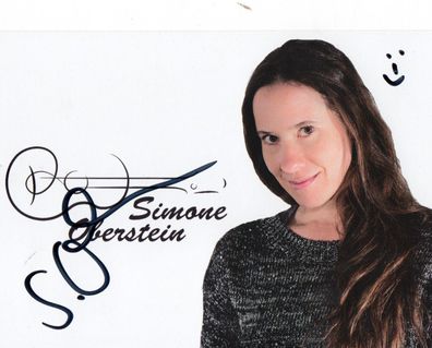 Simone Oberstein Autogramm
