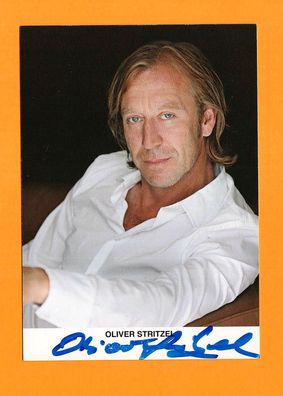 Oliver Stritzel (deutscher Schauspieler ) - persönlich signiert