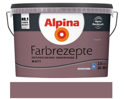 Alpina Farbrezepte 2,5 L. Cupcake Matt