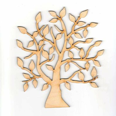 Lebensbaum Baum aus Holz 18 cm Jubiläum Geburtstag Basteln Hochzeit Geschenkidee