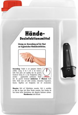 SONAX Hände-Desinfektionsmittel 5 L