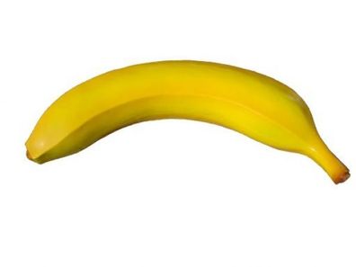 Banane groß übergroß XXL 100cm für draußen aus GFK
