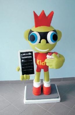 Kidsmenü- Figur lebensgroß 160cm für draußen aus GFK