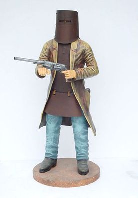 Ned Kelly verkleinert 120cm für draußen aus Polyresin