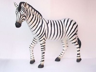 Zebra lebensgroß 180cm für draußen aus GFK